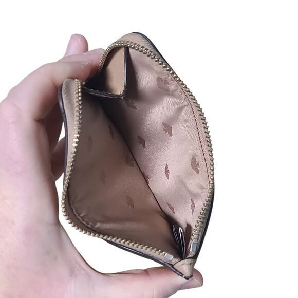 Kate Spade Darcy Warm Taupe Medium L Zip Card Holder Leather - Picture 4 of 4